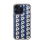 Slim Protection Case［ Original - CASEPLAY Initial All-over Pattern - Navy ］