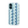 Slim Protection Case［ Original - CASEPLAY Initial All-over Pattern - Navy ］