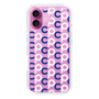 Slim Protection Case［ Original - CASEPLAY Initial All-over Pattern - Navy ］