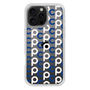 Slim Protection Case［ Original - CASEPLAY Initial All-over Pattern - Navy ］