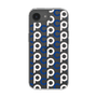 Slim Protection Case［ Original - CASEPLAY Initial All-over Pattern - Navy ］