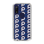 Slim Protection Case［ Original - CASEPLAY Initial All-over Pattern - Navy ］