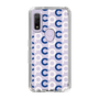 Slim Protection Case［ Original - CASEPLAY Initial All-over Pattern - Navy ］