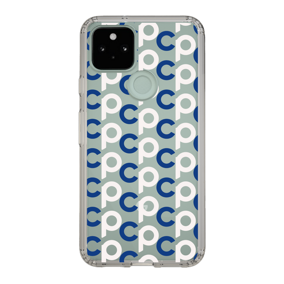 Slim Protection Case［ Original - CASEPLAY Initial All-over Pattern - Navy ］
