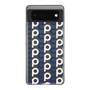 Slim Protection Case［ Original - CASEPLAY Initial All-over Pattern - Navy ］