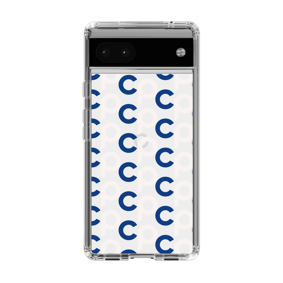 Slim Protection Case［ Original - CASEPLAY Initial All-over Pattern - Navy ］