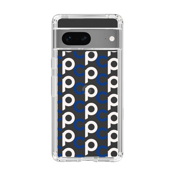 Slim Protection Case［ Original - CASEPLAY Initial All-over Pattern - Navy ］