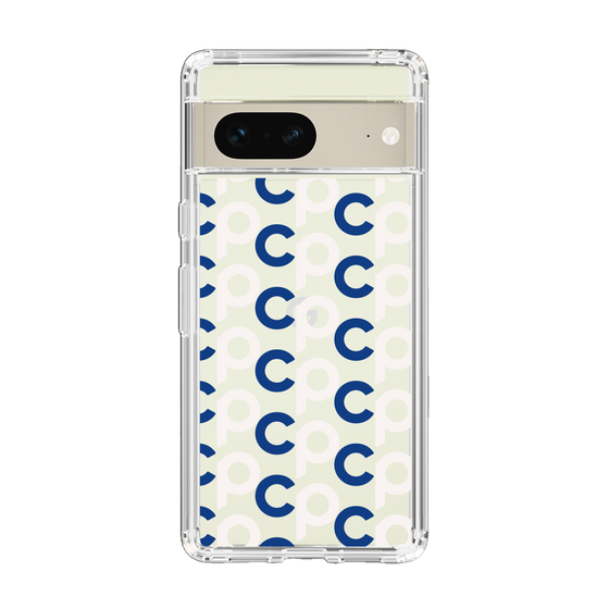 Slim Protection Case［ Original - CASEPLAY Initial All-over Pattern - Navy ］