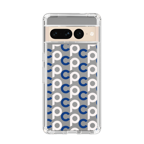 Slim Protection Case［ Original - CASEPLAY Initial All-over Pattern - Navy ］