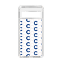 Slim Protection Case［ Original - CASEPLAY Initial All-over Pattern - Navy ］