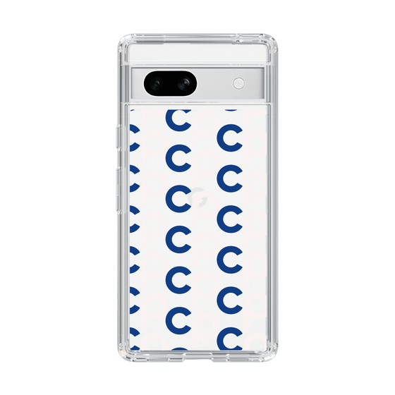 Slim Protection Case［ Original - CASEPLAY Initial All-over Pattern - Navy ］