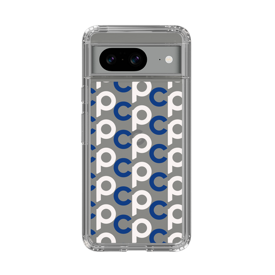 Slim Protection Case［ Original - CASEPLAY Initial All-over Pattern - Navy ］