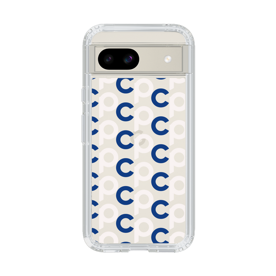 Slim Protection Case［ Original - CASEPLAY Initial All-over Pattern - Navy ］