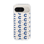 Slim Protection Case［ Original - CASEPLAY Initial All-over Pattern - Navy ］