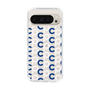 Slim Protection Case［ Original - CASEPLAY Initial All-over Pattern - Navy ］