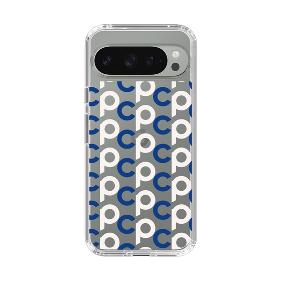Slim Protection Case［ Original - CASEPLAY Initial All-over Pattern - Navy ］
