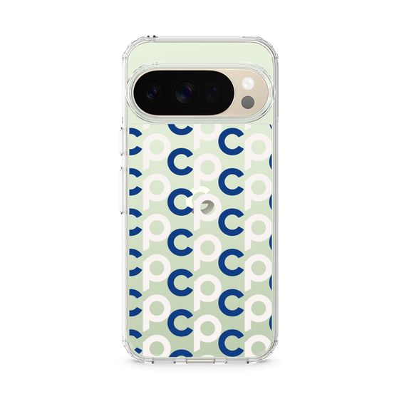 Slim Protection Case［ Original - CASEPLAY Initial All-over Pattern - Navy ］