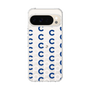 Slim Protection Case［ Original - CASEPLAY Initial All-over Pattern - Navy ］