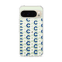 Slim Protection Case［ Original - CASEPLAY Initial All-over Pattern - Navy ］