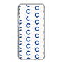 Slim Protection Case［ Original - CASEPLAY Initial All-over Pattern - Navy ］
