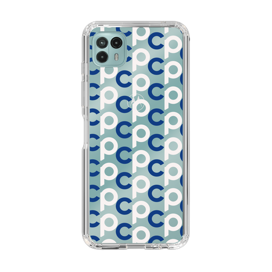 Slim Protection Case［ Original - CASEPLAY Initial All-over Pattern - Navy ］