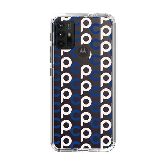 Slim Protection Case［ Original - CASEPLAY Initial All-over Pattern - Navy ］