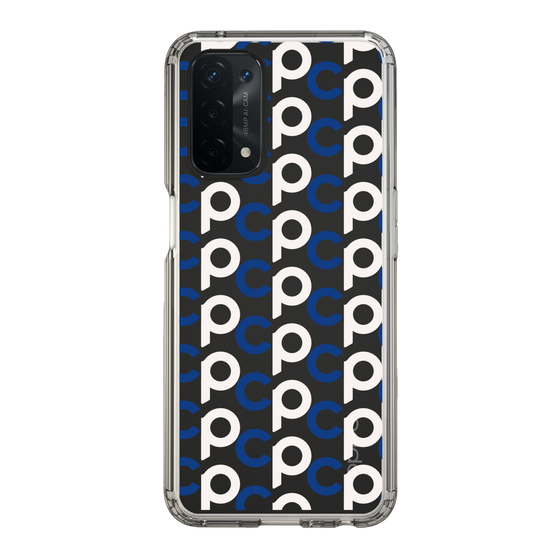 Slim Protection Case［ Original - CASEPLAY Initial All-over Pattern - Navy ］