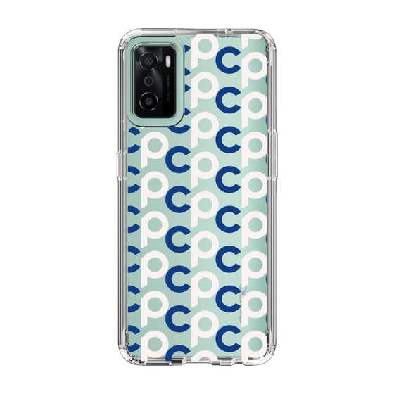 Slim Protection Case［ Original - CASEPLAY Initial All-over Pattern - Navy ］