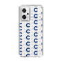 Slim Protection Case［ オリジナル - CASEPLAYイニシャル総柄 - ネイビー ］