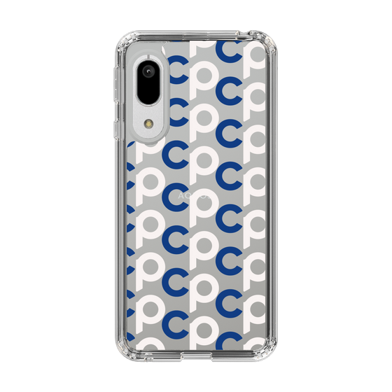 Slim Protection Case［ Original - CASEPLAY Initial All-over Pattern - Navy ］