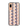 Slim Protection Case［ Original - CASEPLAY Initial All-over Pattern - Navy ］