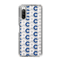Slim Protection Case［ Original - CASEPLAY Initial All-over Pattern - Navy ］