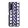 Slim Protection Case［ Original - CASEPLAY Initial All-over Pattern - Navy ］