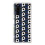 Slim Protection Case［ Original - CASEPLAY Initial All-over Pattern - Navy ］