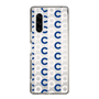 Slim Protection Case［ Original - CASEPLAY Initial All-over Pattern - Navy ］