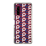 Slim Protection Case［ Original - CASEPLAY Initial All-over Pattern - Navy ］