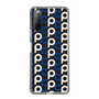 Slim Protection Case［ Original - CASEPLAY Initial All-over Pattern - Navy ］