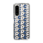 Slim Protection Case［ Original - CASEPLAY Initial All-over Pattern - Navy ］
