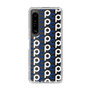 Slim Protection Case［ Original - CASEPLAY Initial All-over Pattern - Navy ］