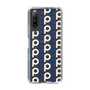 Slim Protection Case［ Original - CASEPLAY Initial All-over Pattern - Navy ］