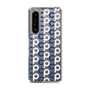 Slim Protection Case［ Original - CASEPLAY Initial All-over Pattern - Navy ］