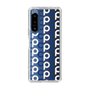Slim Protection Case［ Original - CASEPLAY Initial All-over Pattern - Navy ］