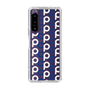 Slim Protection Case［ Original - CASEPLAY Initial All-over Pattern - Navy ］
