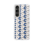 Slim Protection Case［ Original - CASEPLAY Initial All-over Pattern - Navy ］