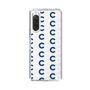 Slim Protection Case［ Original - CASEPLAY Initial All-over Pattern - Navy ］