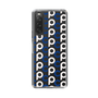 Slim Protection Case［ Original - CASEPLAY Initial All-over Pattern - Navy ］