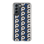 Slim Protection Case［ Original - CASEPLAY Initial All-over Pattern - Navy ］