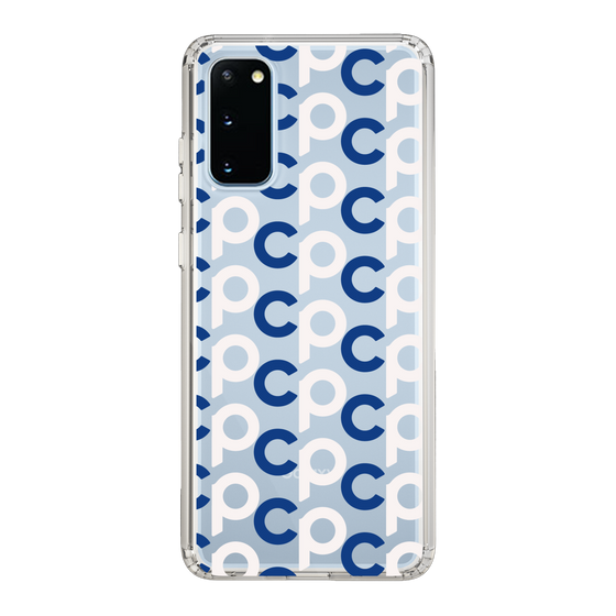 Slim Protection Case［ Original - CASEPLAY Initial All-over Pattern - Navy ］