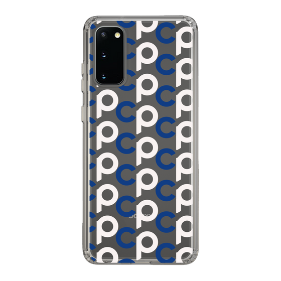 Slim Protection Case［ Original - CASEPLAY Initial All-over Pattern - Navy ］