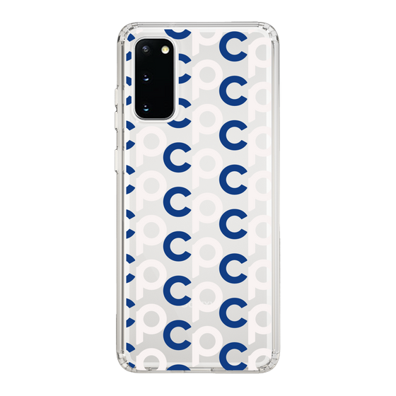 Slim Protection Case［ Original - CASEPLAY Initial All-over Pattern - Navy ］